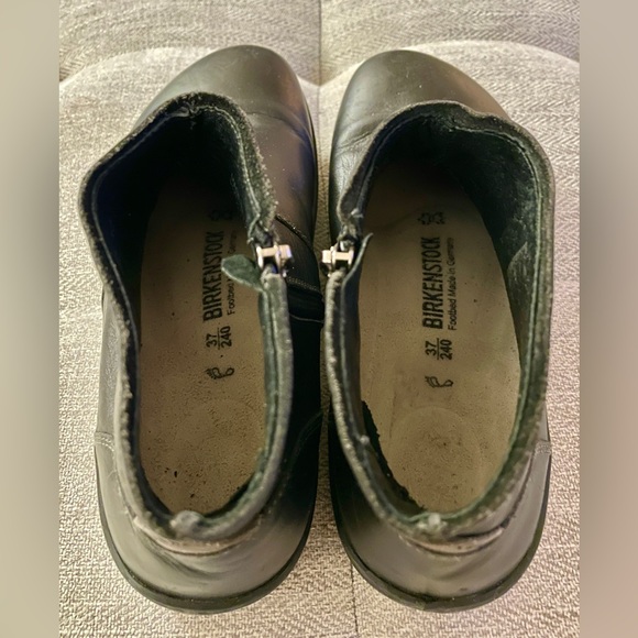 Birkenstock Bennington Black Size 37 Made in Portugal Leather Booties - Picture 9 of 9